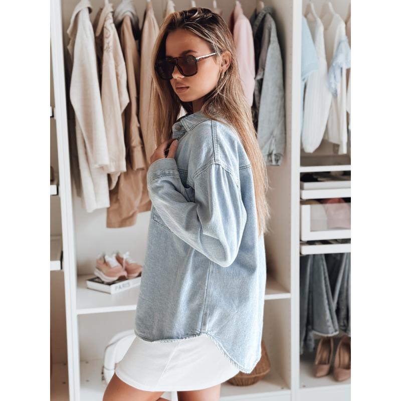 Női oversize farmerdzseki BLUEDIVA kék