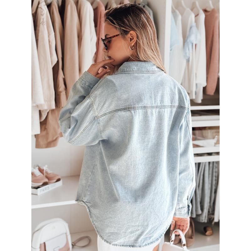 Női oversize farmerdzseki BLUEDIVA kék