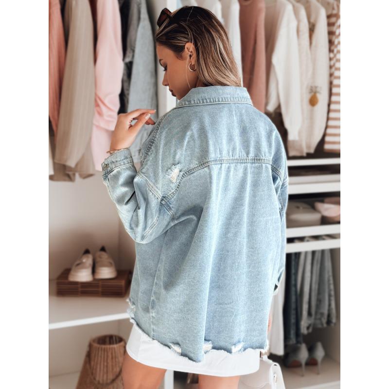 Női oversize farmerdzseki TONACIO kék