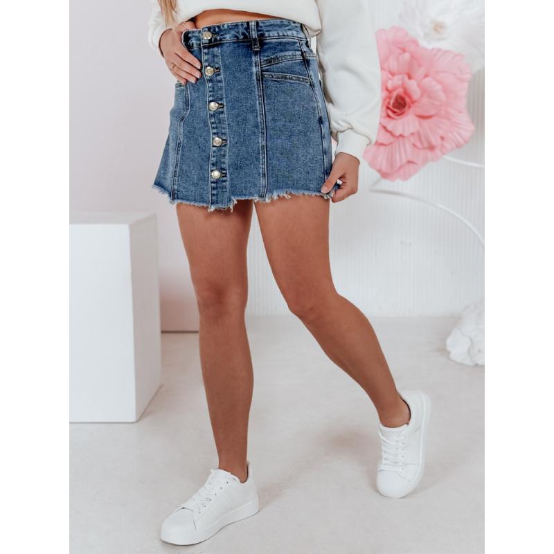 Dámská džínová sukně-kraťasy JANOSANNA modrá