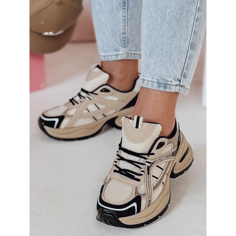 MODERMAX női cipők, khaki