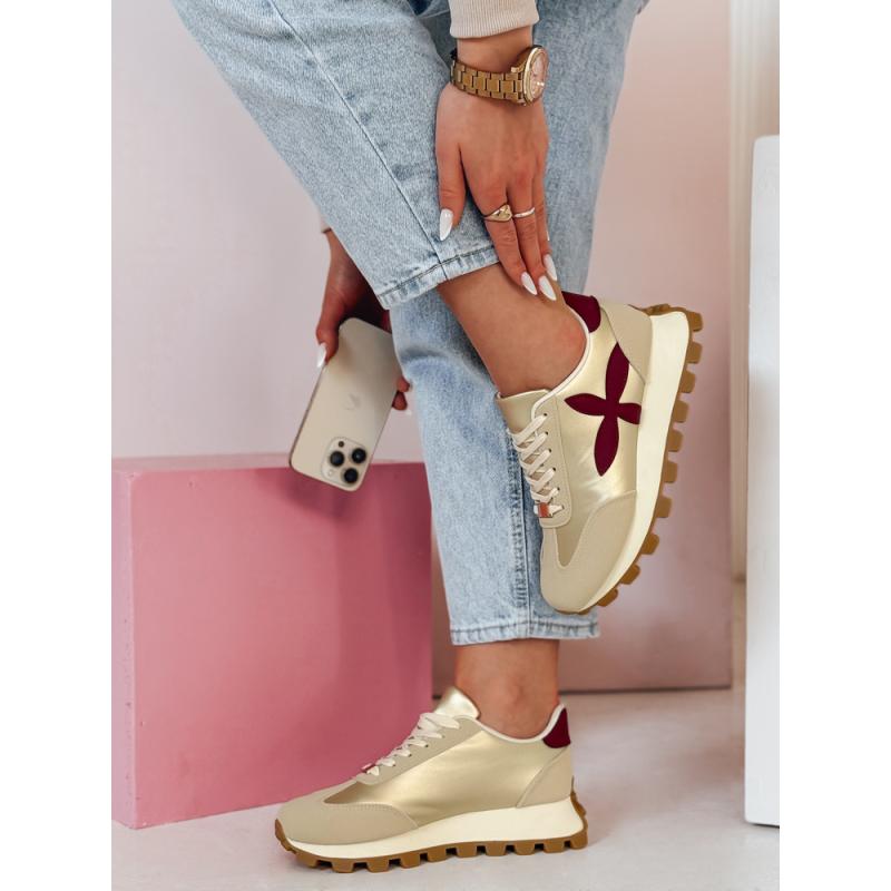 FLEXIMOT női sportcipők, bordó