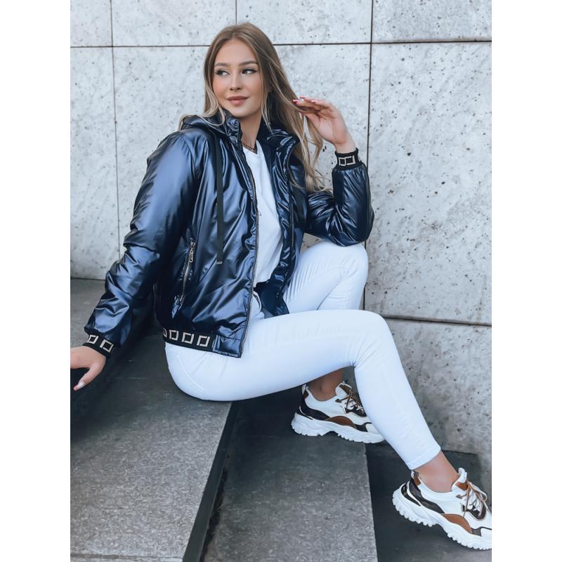 Dámská bunda bomber BOMBESS tmavě modrá