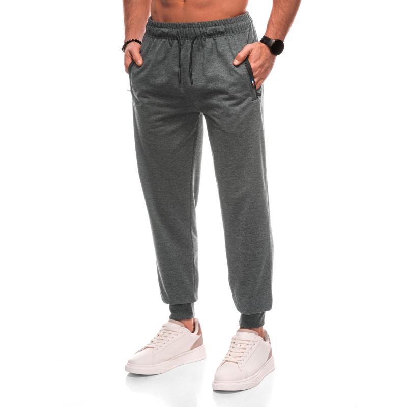 Pánské tepláky P1506 - šedé