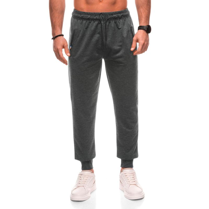 Pánské tepláky P1506 - šedé