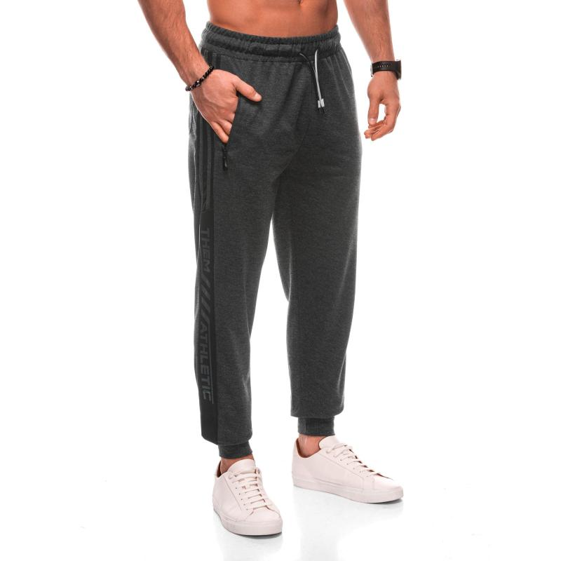 Pánské tepláky P1506 - šedé