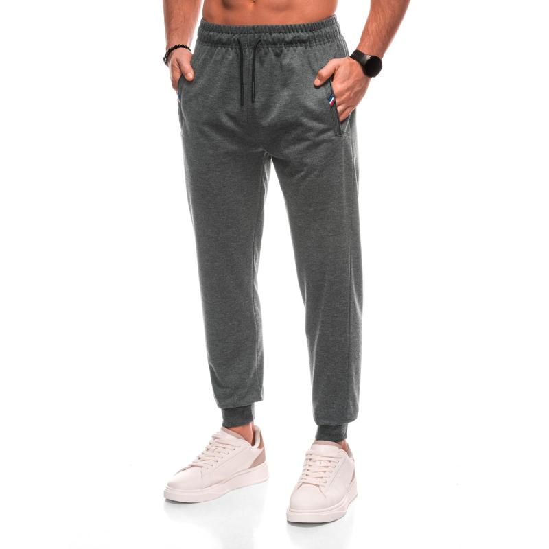 Pánské tepláky P1506 - šedé