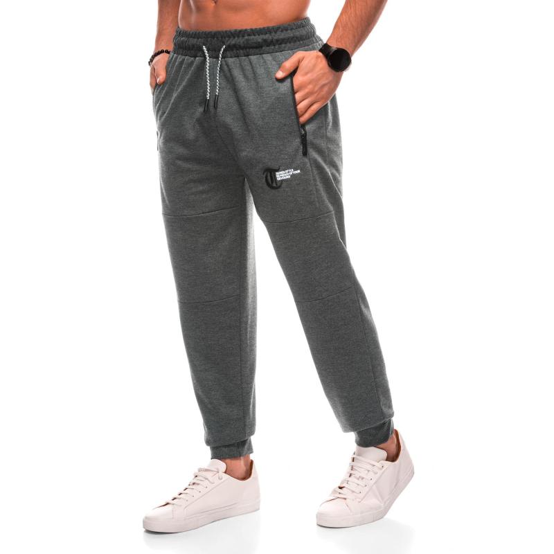 Pánské tepláky P1506 - šedé