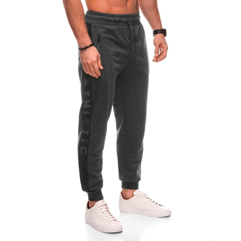 Pánské tepláky P1506 - šedé