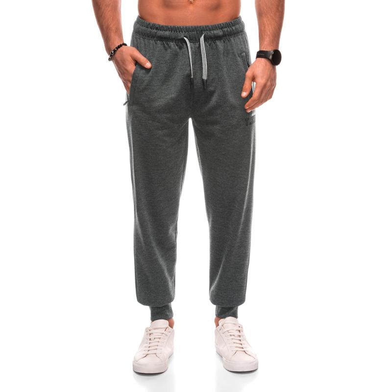 Pánské tepláky P1506 - šedé