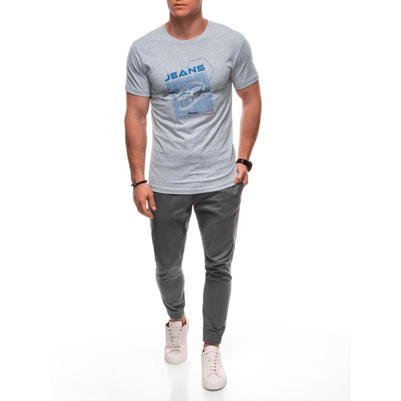 Pánské tričko s potiskem S2033 - bílé