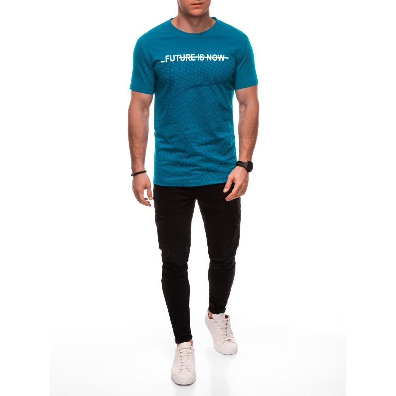 Pánské tričko s potiskem S2033 - bílé