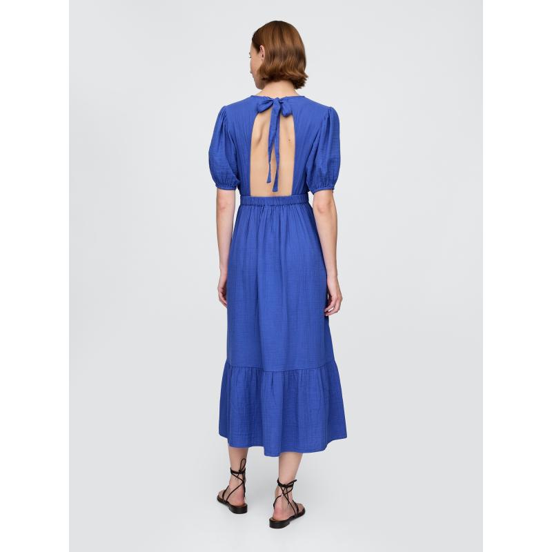 Musszlin midi ruha Gap