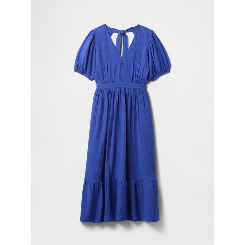 Musszlin midi ruha Gap