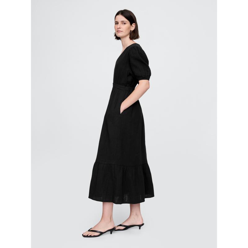 Musszlin midi ruha Gap