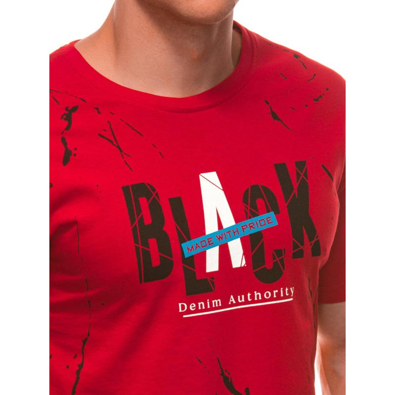 Pánské tričko s potiskem S2030 - šedé