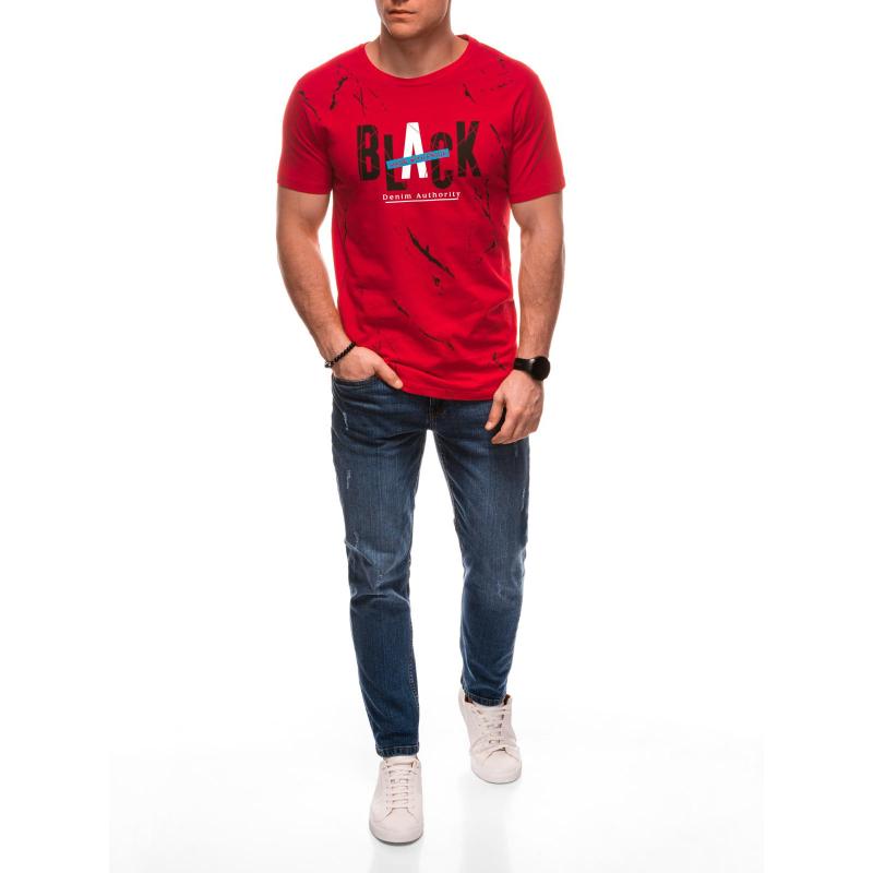 Pánské tričko s potiskem S2030 - šedé