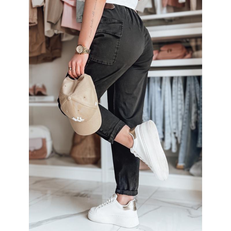 GOTRENDI női baggy nadrág, fekete