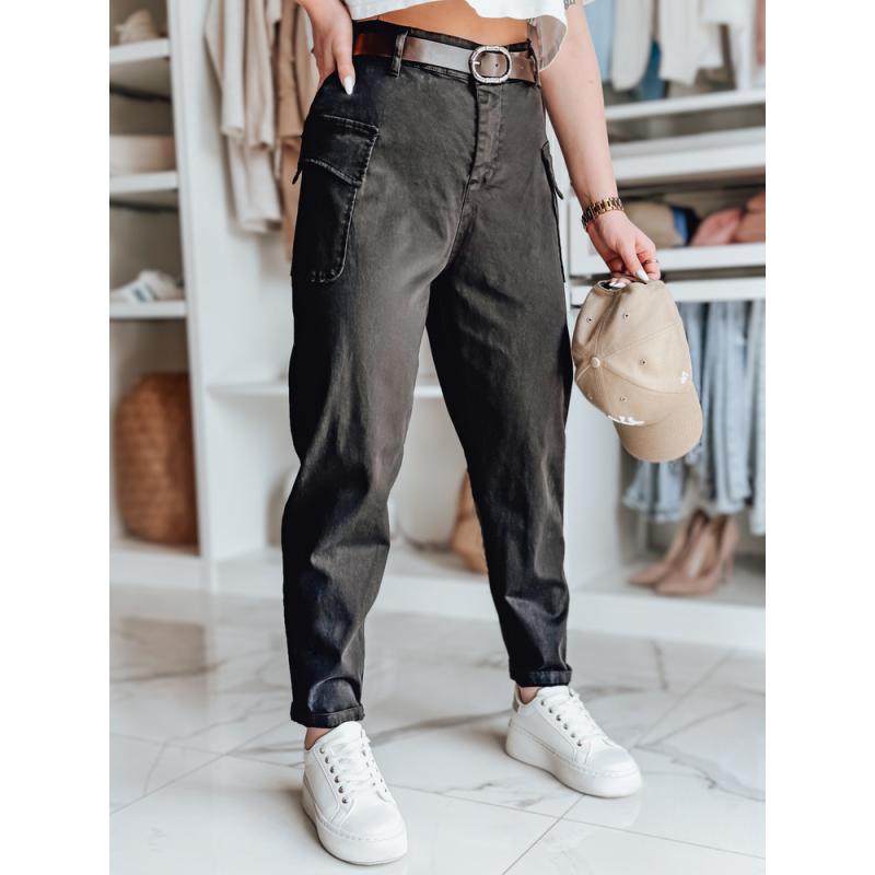 GOTRENDI női baggy nadrág, fekete