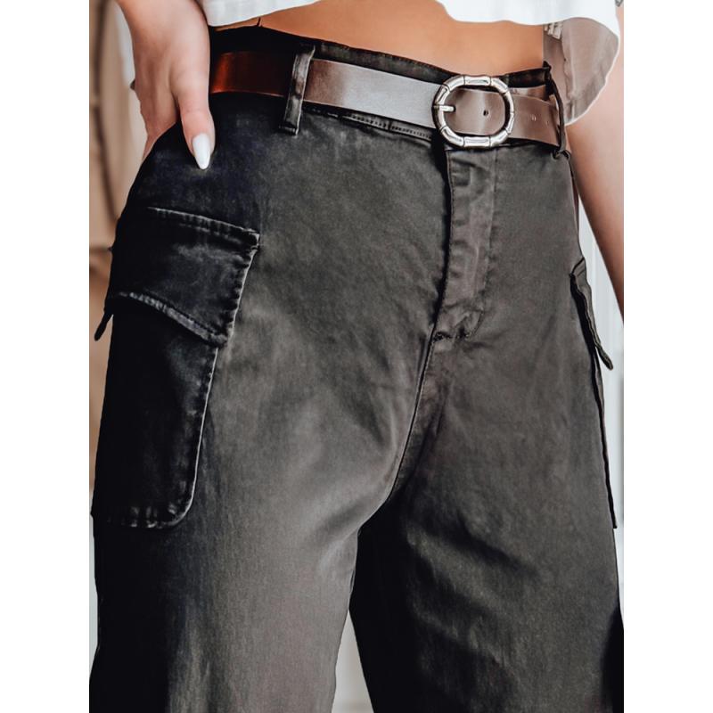 GOTRENDI női baggy nadrág, fekete