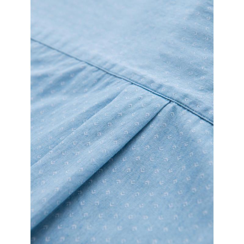 Férfi mintás vékony farmering zsebbel - világoskék V1 OM-SHDS-0179