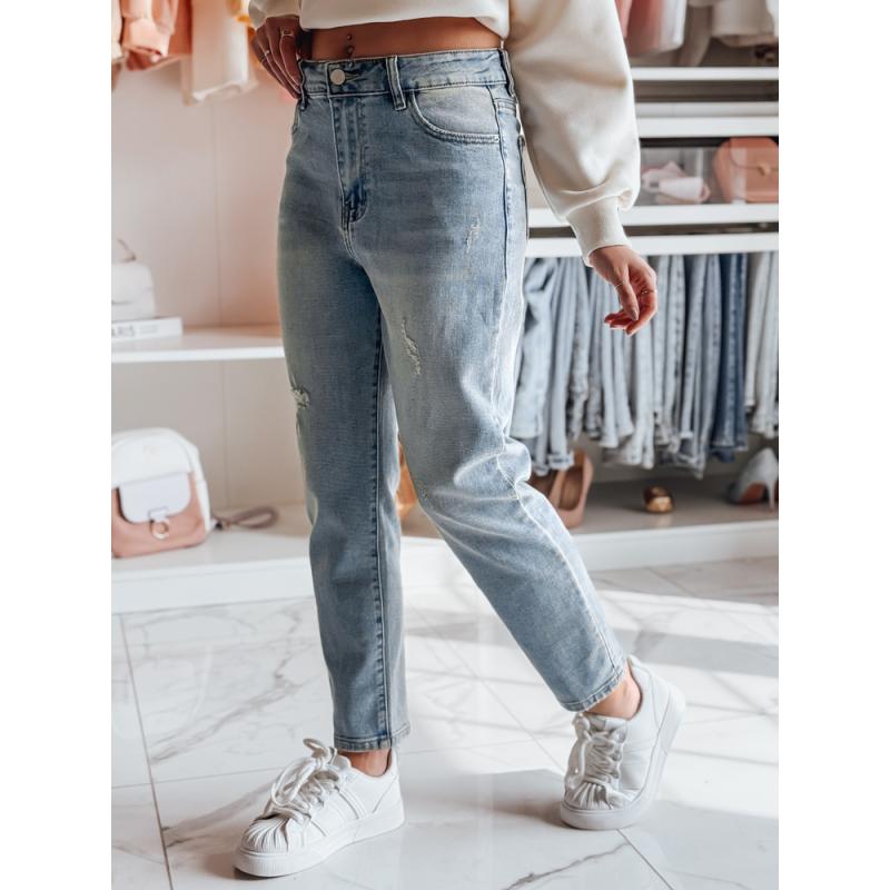 Dámske slim fit džínsy SLIMEDEW modré