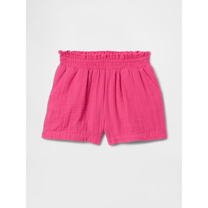 Baby mušelínové kraťasy Gap