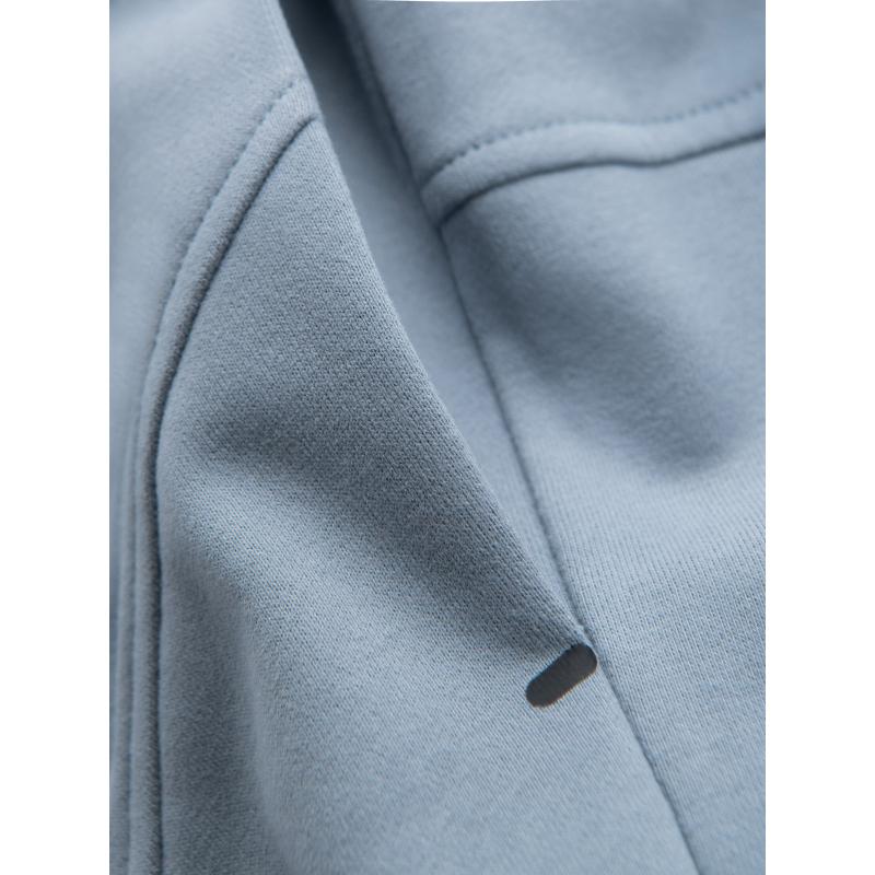 Pánské přiléhavé krátké potištěné kraťasy - světle modré V1 OM-SRSK-0138