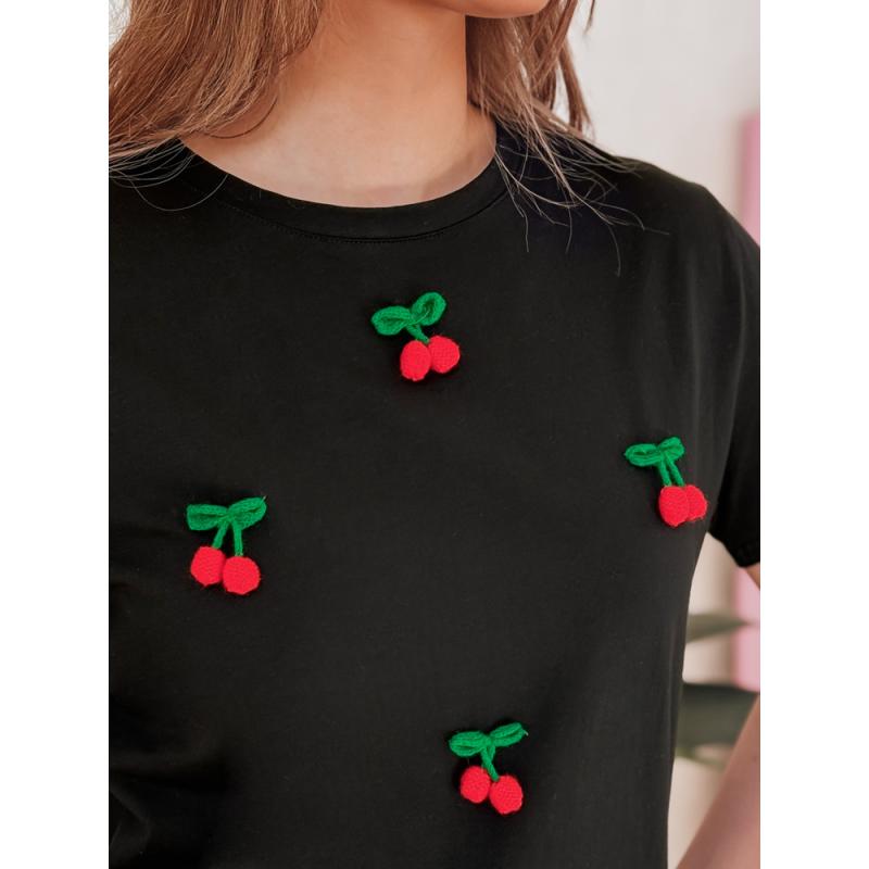 CHERETTE dámské tričko černá