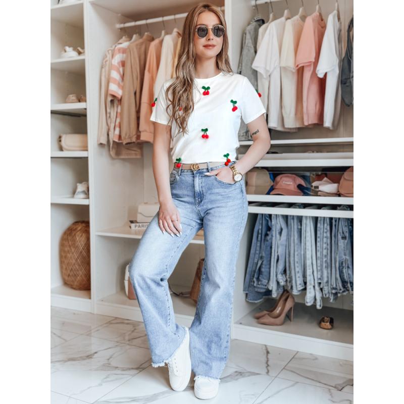 CHERETTE női póló, fehér