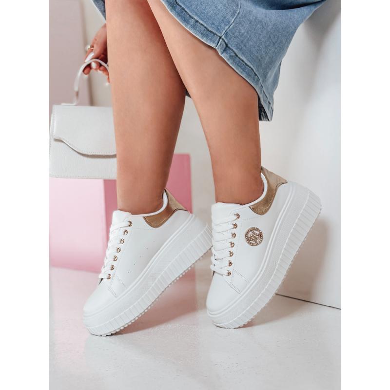 Női platformcipő KITNOT arany