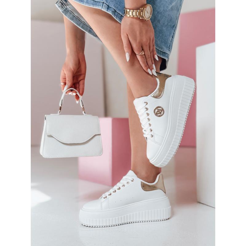 Női platformcipő KITNOT arany