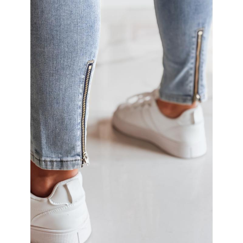 Dámské úzké džíny ZIPSKINS modré