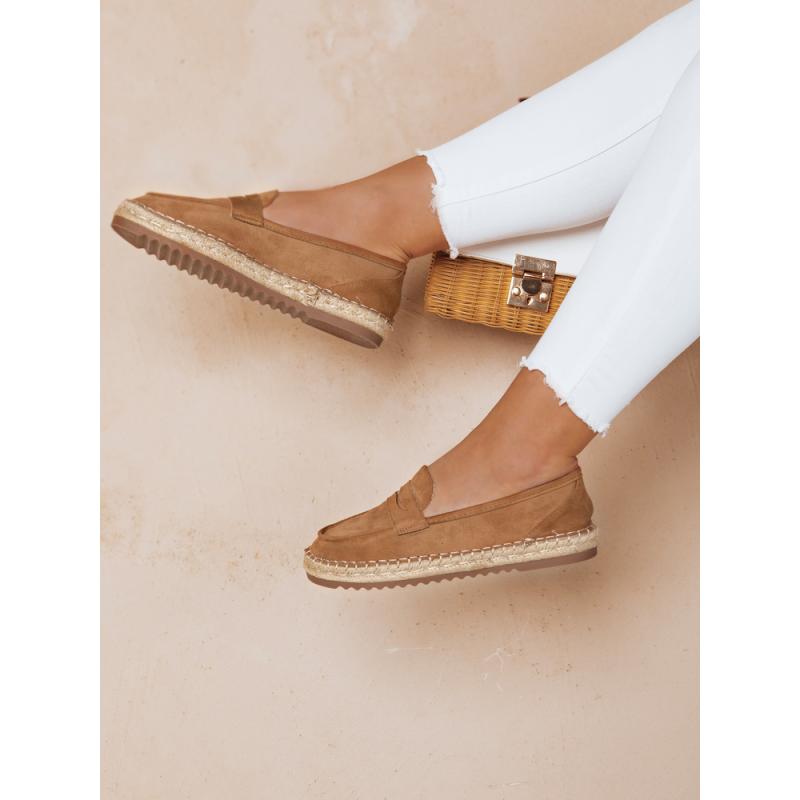 Dámské mokasíny JUDANA kamelové