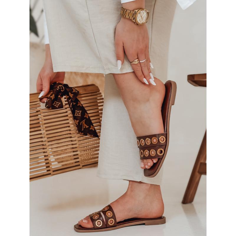 Női papucs STELLSAN barna