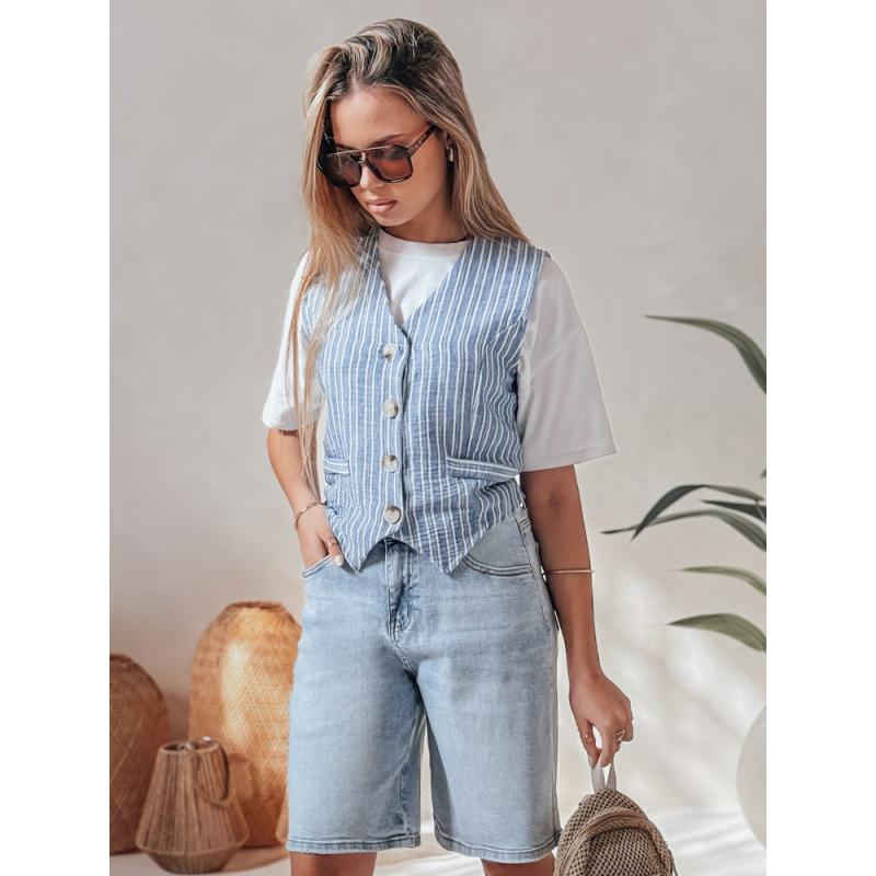 Dámské džínové kraťasy JEANZDAY modré