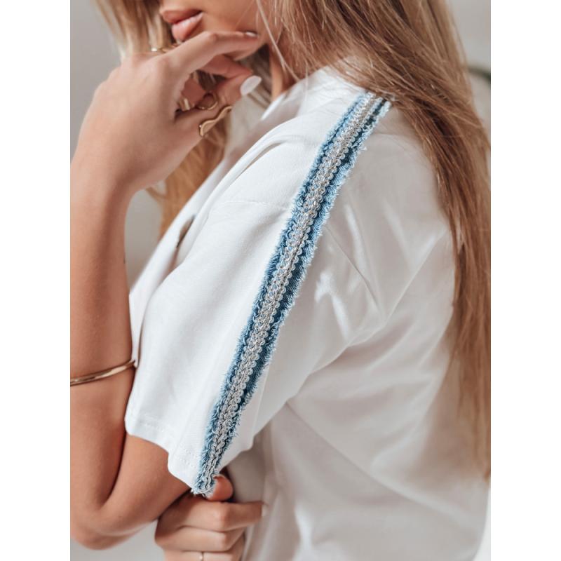 Dámská tepláková souprava nadměrné velikosti SPORT LIKE bílá