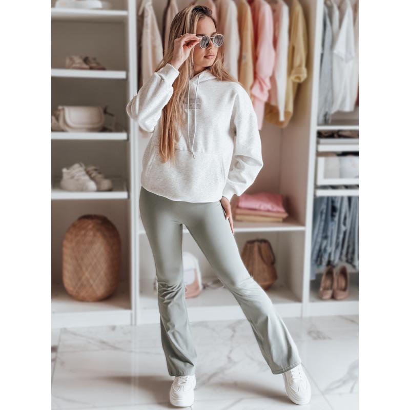 Dámská oversize mikina s kapucí MINMIN LOVE šedá