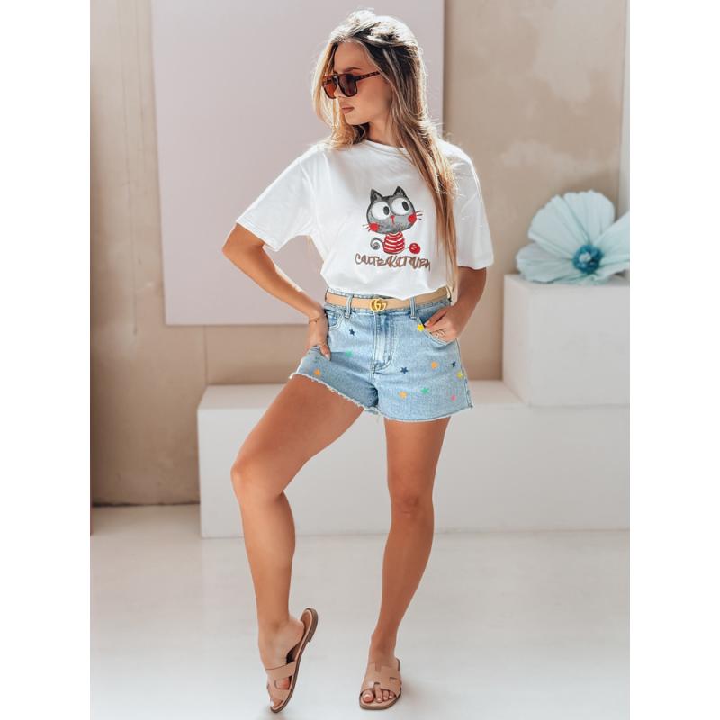 Dámské džínové kraťasy STARSHINE modré