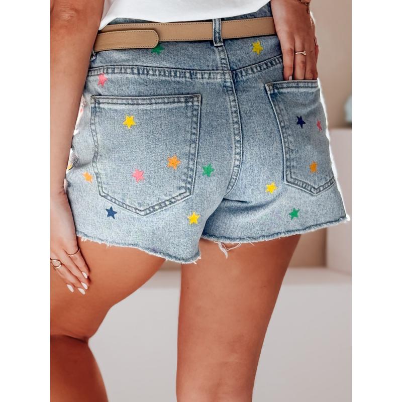 Dámské džínové kraťasy STARSHINE modré