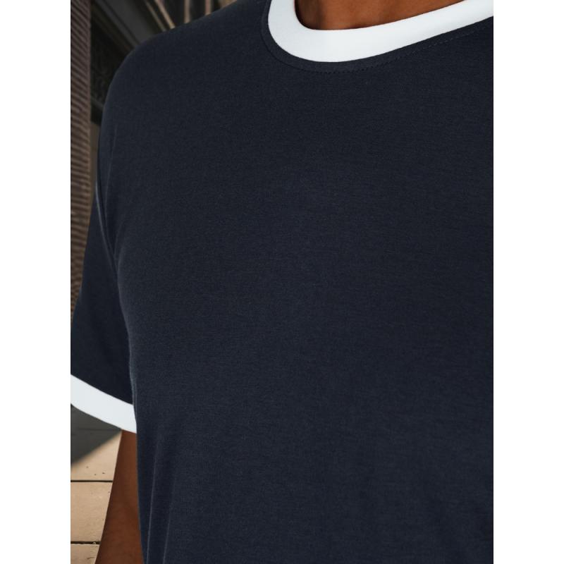 Pánské tričko basic navy blue