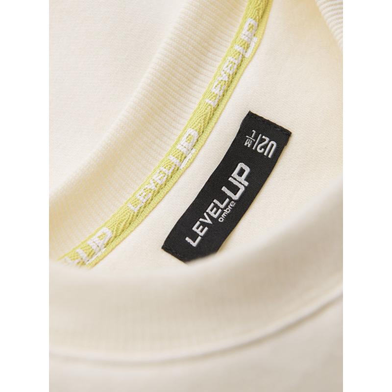 Klasszikus unisex pulóver kerek nyakkivágással - krém V2 OU-SNBC-0104