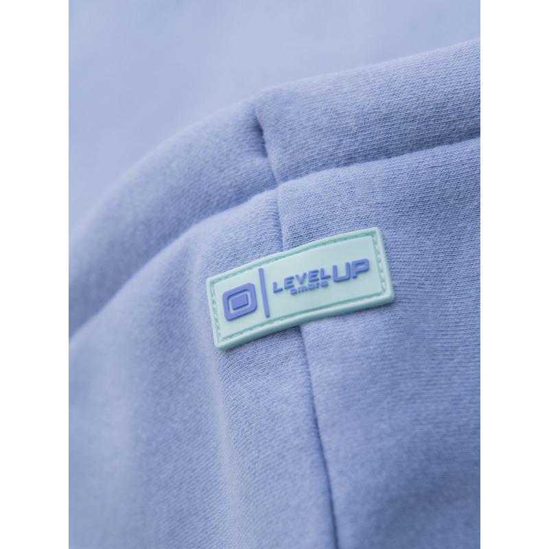 Unisex mikina s kapucňou a vreckami - levanduľová V9 OU-SNBC-0105