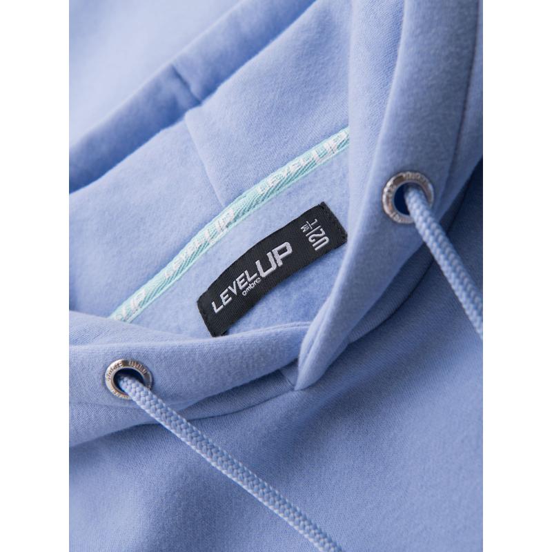 Unisex mikina s kapucňou a vreckami - levanduľová V9 OU-SNBC-0105