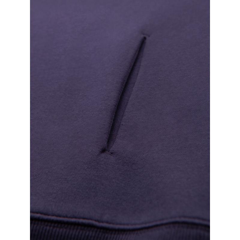 Unisex mikina s kapsami a kapucí - fialová V13 OU-SNBC-0105