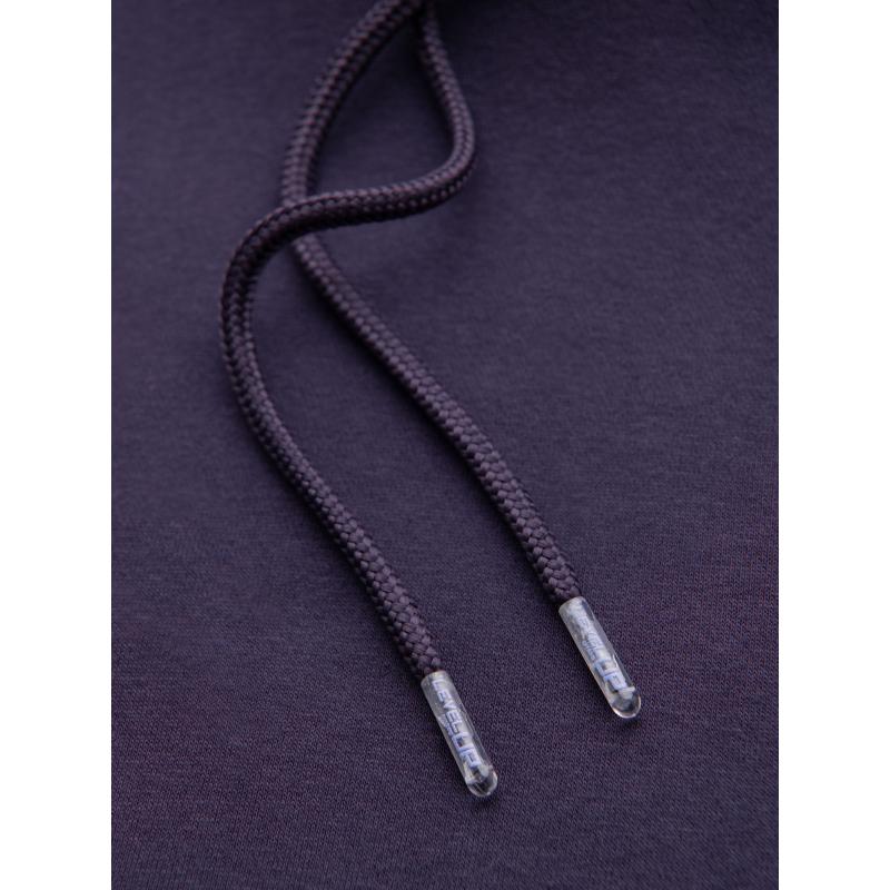 Unisex mikina s kapsami a kapucí - fialová V13 OU-SNBC-0105