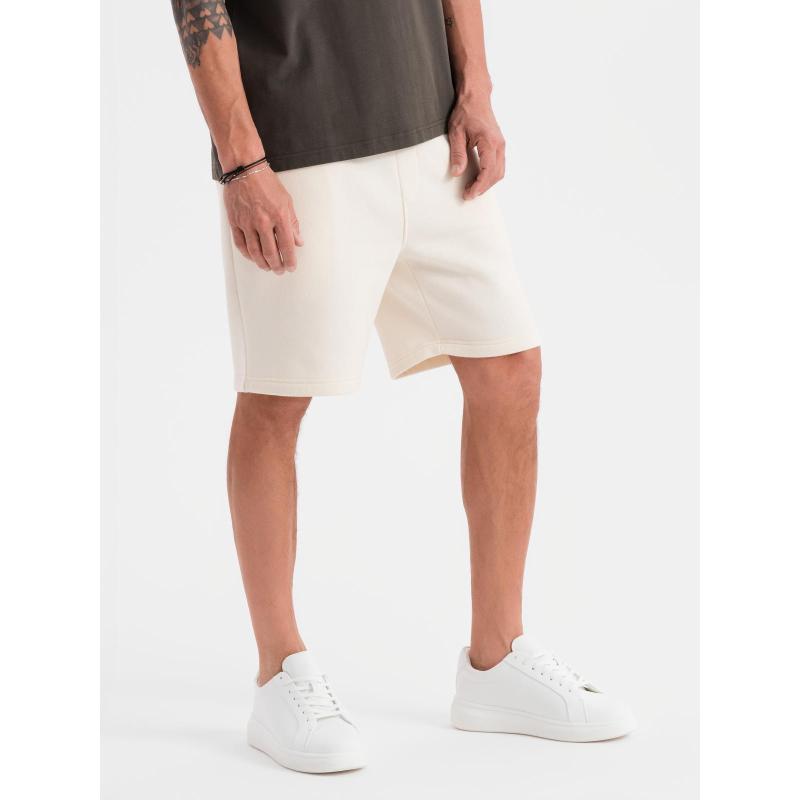 Unisex pulóver nadrág húzózsinórral - krém V2 OU-SRBC-0101