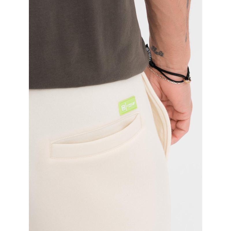 Unisex pulóver nadrág húzózsinórral - krém V2 OU-SRBC-0101
