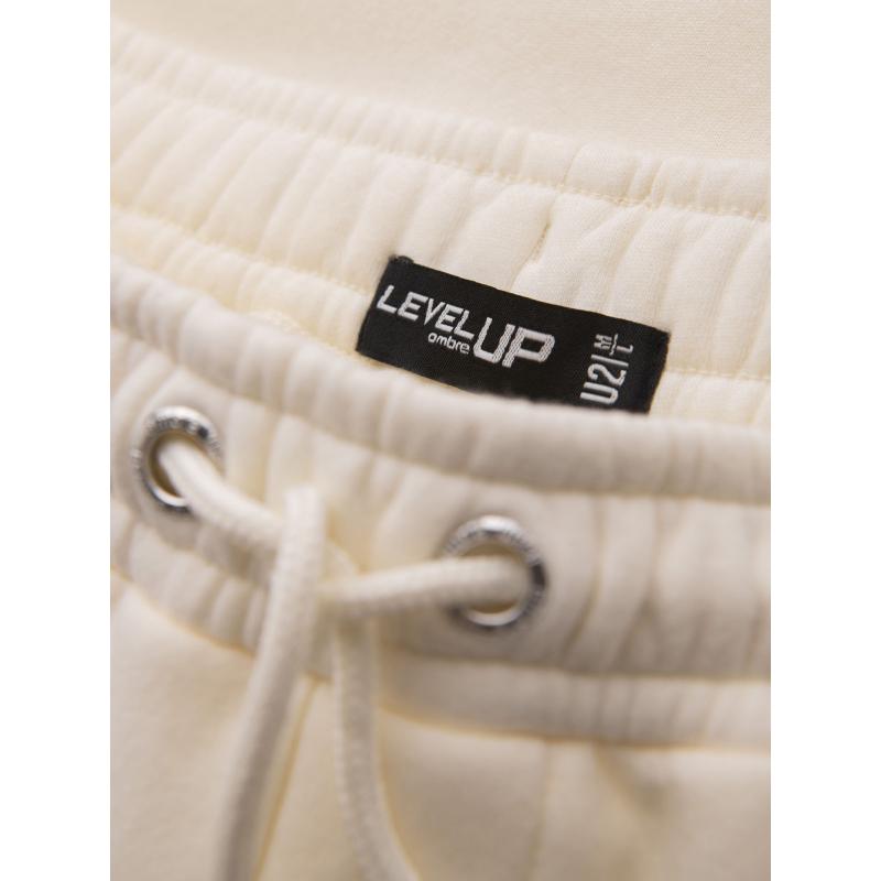 Unisex pulóver nadrág húzózsinórral - krém V2 OU-SRBC-0101