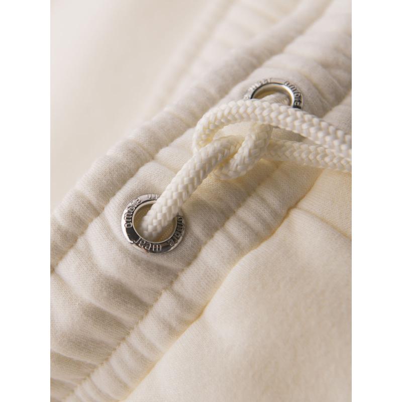 Unisex pulóver nadrág húzózsinórral - krém V2 OU-SRBC-0101